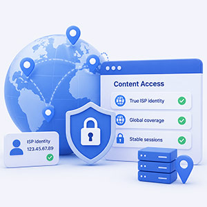 Global access solution illustration